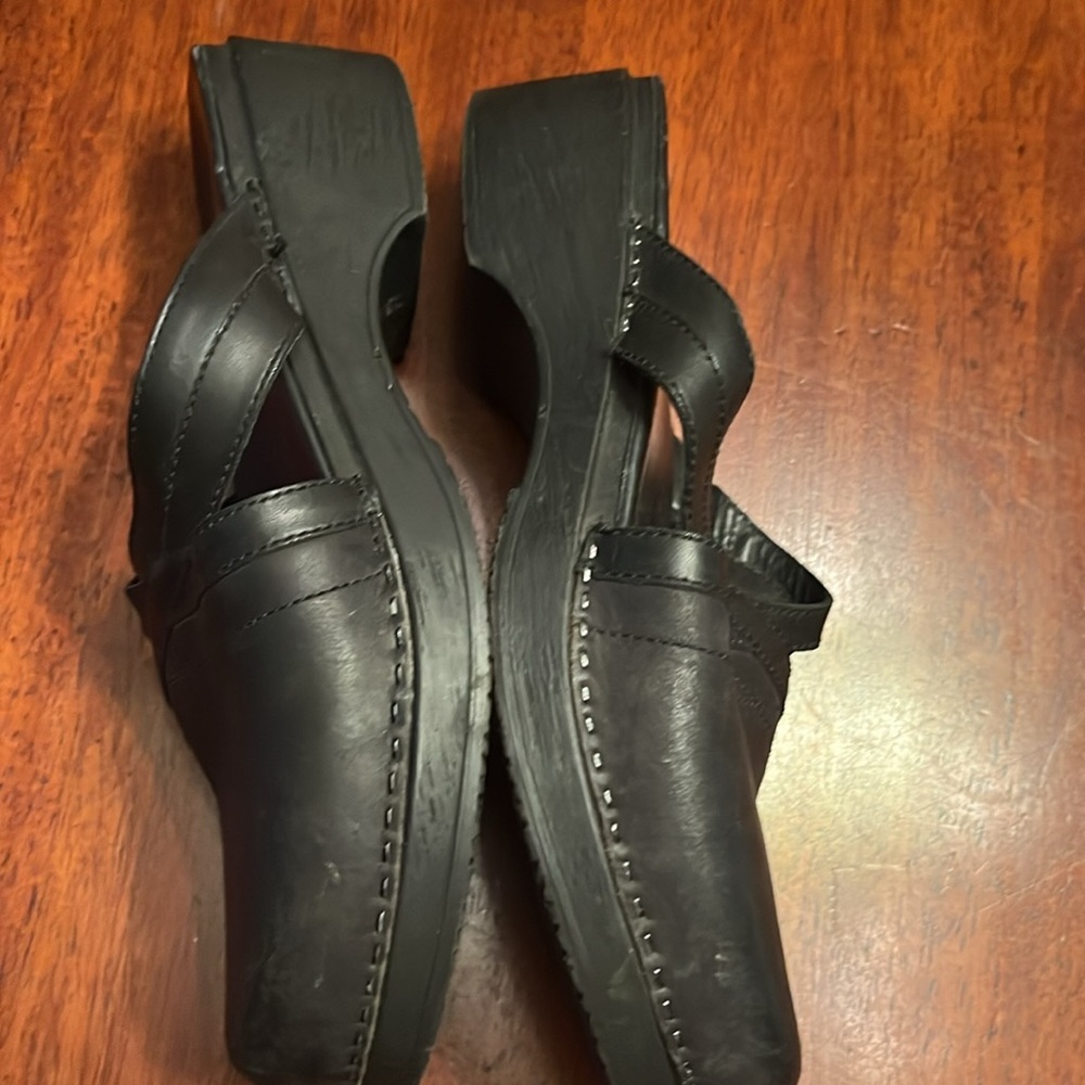 L.L Bean Black Classic Clog Women’s shoes Size 44 or 11 #6175 - Picture 8 of 10